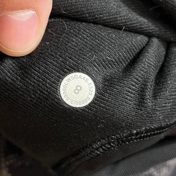 Lululemon Ready to Rulu Jogger Size 8 Heritage Camo Jacquard Black Lunar Rock - Picture 8 of 8